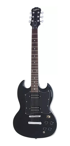 Imagen 1 de 4 de Guitarra eléctrica Epiphone SG G-310 de caoba ebony con diapasón de palo de rosa