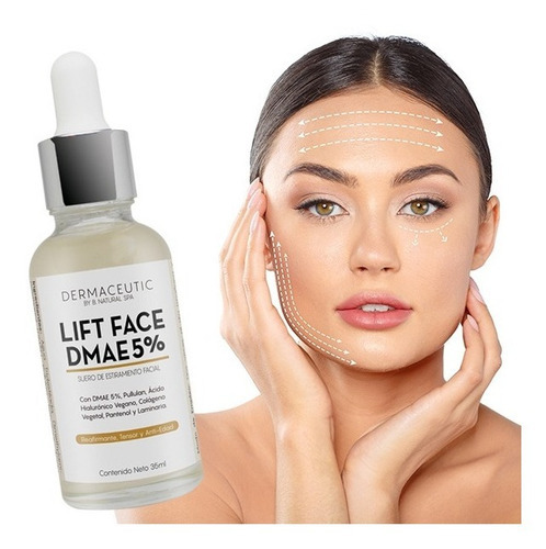 Imagen 2 de 6 de Suero De Estiramiento Facial Con Dmae 5% Promo Tipo De Piel Todo Tipo De Piel