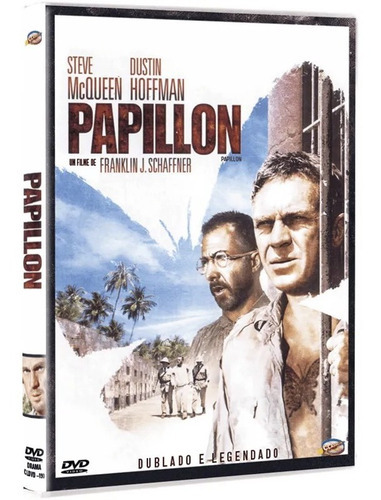 Papillon - Dvd - Steve Mcqueen - Dustin Hoffman