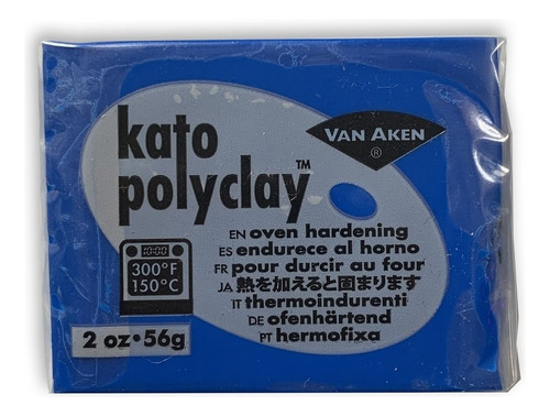 Arcilla Polimérica Van Aken Kato Polyclay 56 G Color Azul (blue)