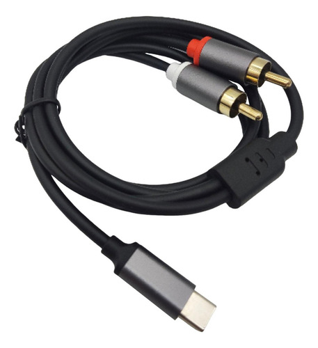 Xj Estéreo Tipo C A 2 Rca Para Teléfonos Inteligentes 1