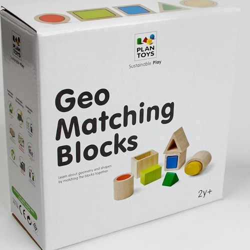 Plantoys 5391 - Geo Matching Blocks
