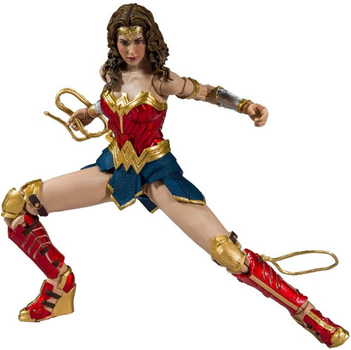 Mujer Maravilla Figura Articulada 18cm Dc Multiverse