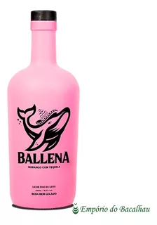 Licor Ballena Creme De Morango Com Tequila - 750ml