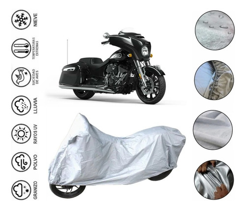 Cubre Impermeable Moto Para Indian Chieftain