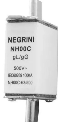 Fusível Nh00c 50a Retardado Negrini