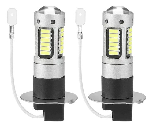 Luz Antiniebla Delantera Led De 2 Piezas Para Coche H3 Antin