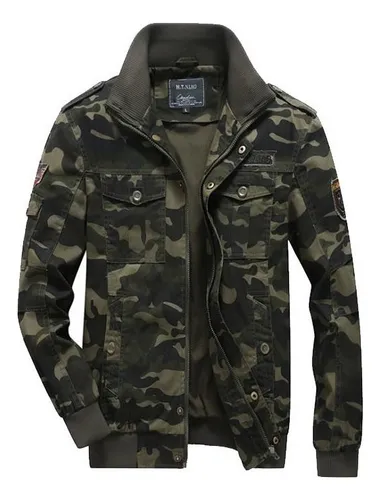 Chamarra camuflaje hombre sale