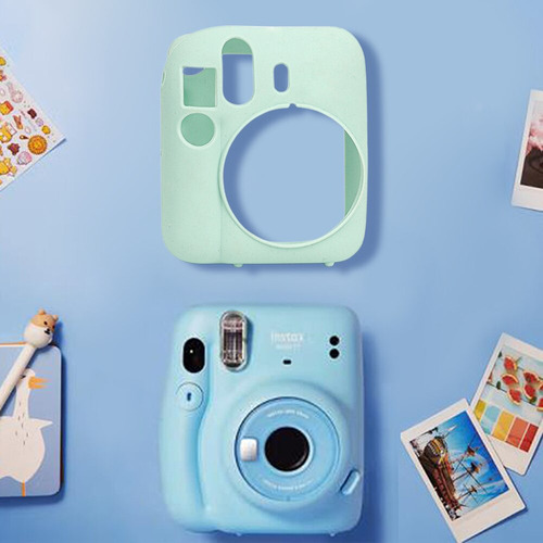 Funda Protectora De Silicona Cámara Para Instax Mini 12