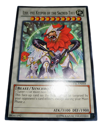Yugioh  Leo , The Keeper Of The Sacred Tree Lval-en058