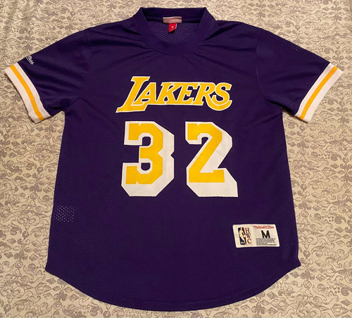 Jersey Mitchell And Ness Lakers Magic Jhonson No Kobe