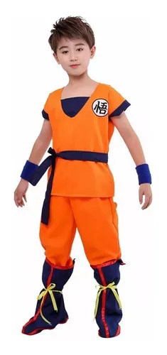 Traje saiyajin para niña hot sale