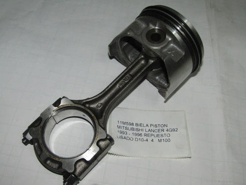 Biela Piston Mitsubishi Lancer 4g92 1993 - 1996 (Usado)
