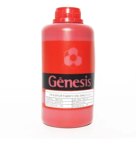 comprar Pigmento Concentrado Para Tintas Serigraficas Rojo