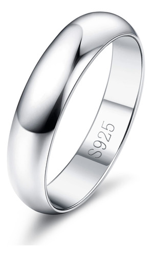 Diamday Anillos De Plata De Ley S925 Para Mujeres Y Hombres.