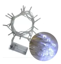 Comprar Guirnalda 30 Luces Led Blanco S\u002Fpilas Para Letras Corporeas