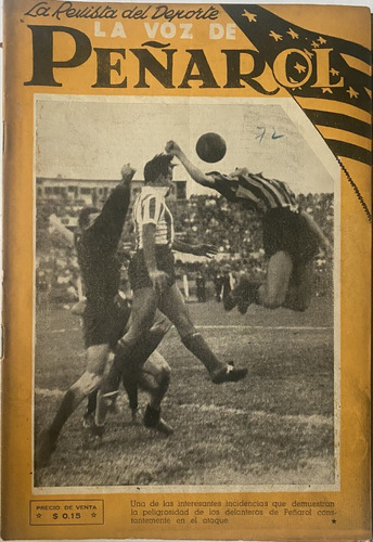 La Voz De Peñarol Nº 72, Schiaffino 1947 Fútbol Z4p1