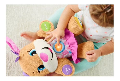 Fisher Price Perrita Aprende Conmigo Puppy Inglés Original!!