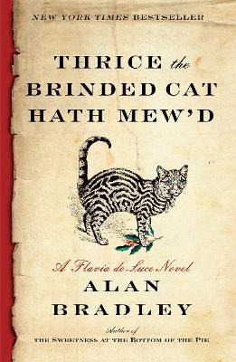 Libro Thrice The Brinded Cat Hath Mew'd : A Flavia De Luc...