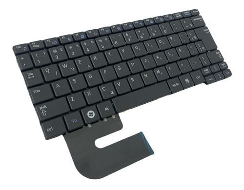 Teclado Preto P/ Netbook Samsung Np-n150 Plus Np-n150-bd1br