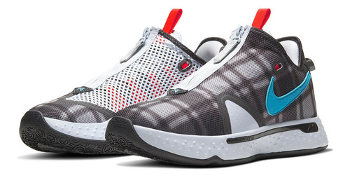 Zapatillas Nike Pg 4 Football Grey Plaid Cd5079-002