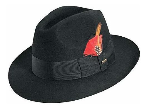 Sombrero Fedora De Fieltro Scala Para Hombre