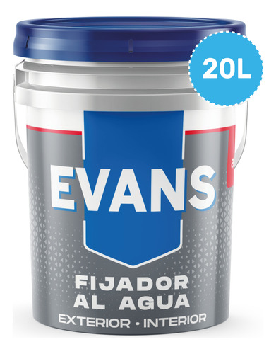 Sellador Fijador Al Agua Evans Andina X 20 Lt 