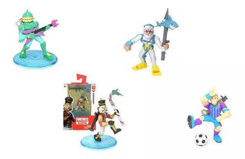 Mini Figuras 15 Cm com Acessórios - Fortnite - 4 Personagens Surpresa - Fun