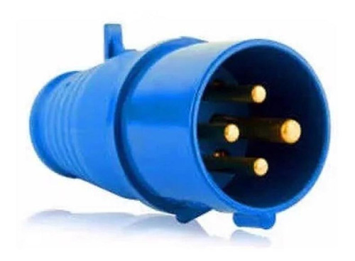 Cabo Pp 4x02.50mm15mt+kit Plug/acopl 3p+t 16a Steck 1º Linha Cor Da Cobertura Preto