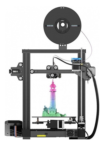 Impresora 3d Creality Ender-3 V2 Neo Autonivel Impresion Fdm Color Black