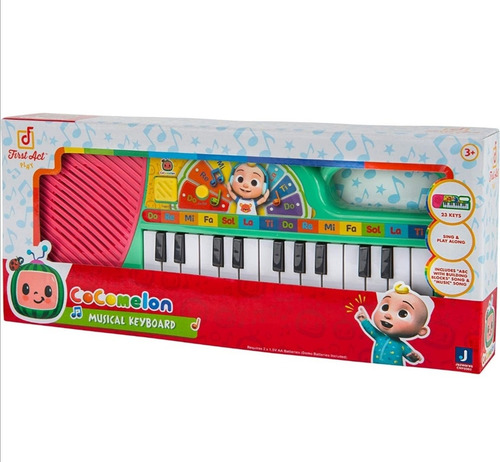 Imagen 3 de 4 de Cocomelon Piano Musical 23 Piezas