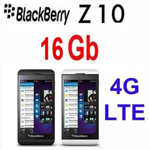 Blackberry Z10 16gb Negro 4g 8mp Nuevo Libre
