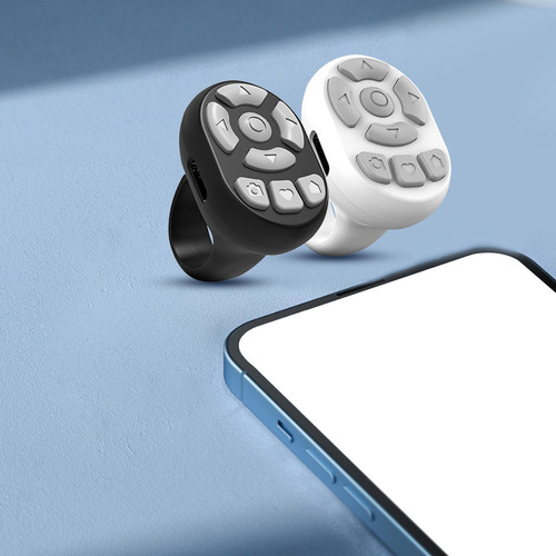 Anillo De Control Inalámbrico Para Dispositivos Negro