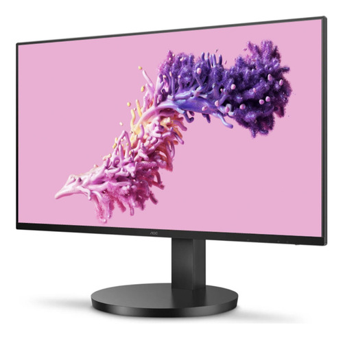 Monitor Aoc 24b3hmf2 100hz 21.5'' Fhd Hdmi Vga | Preto 127/220v