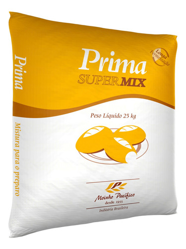 Mistura para Pão Francês Prima Premium 365 Supermix Saco 25kg