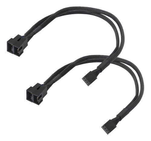 Yacsejao - Cable Divisor De Ventilador Pwm De 4 Pines, Cable