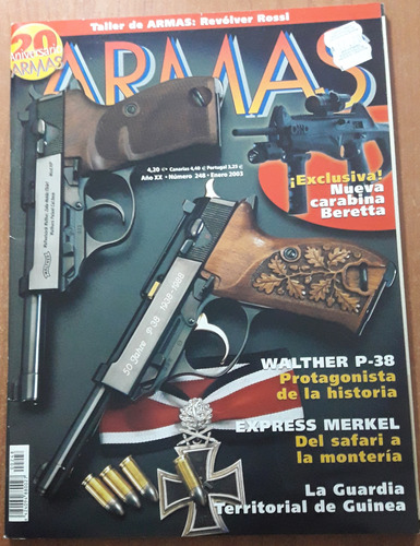 Revista Armas N°248 20 Aniversario   Enero Del 2003