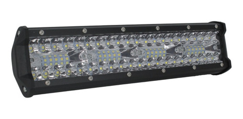 Barra De 76 Led 3 Sets  240w Luz Fija Y Estrobo 12-18 Vts