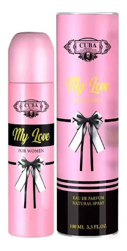 Perfume Cuba My Love 100 Ml Eau De Perf Spray Dama