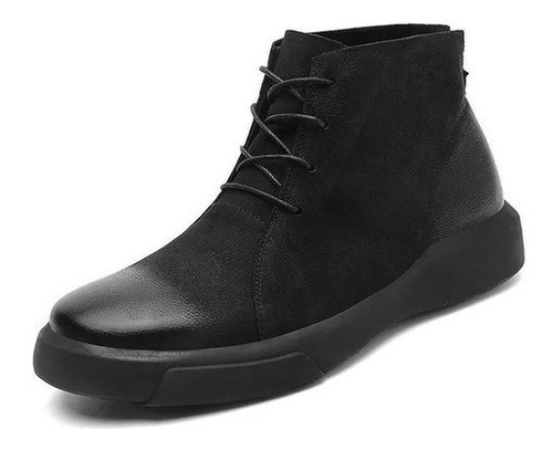 Zapatos De Cuero Para Hombre Botas De Senderismo Casuales De