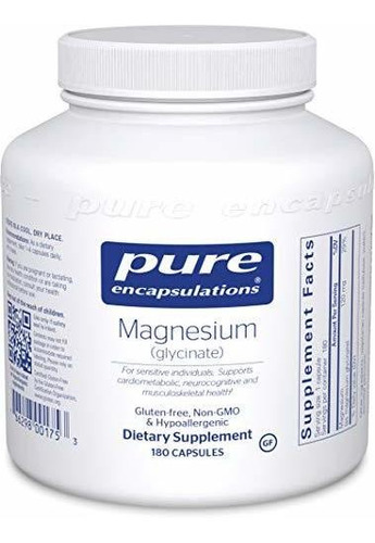 Imagen 1 de 9 de Encapsulaciones Puras - Magnesio (glicinato) - Admite