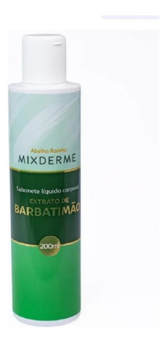 Mixderme Sabonete Liquido Corporal Extrato De Barbatimão