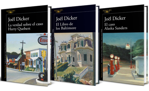 Pack Marcus Goldman 1-3 [ Joel Dicker ] Original 