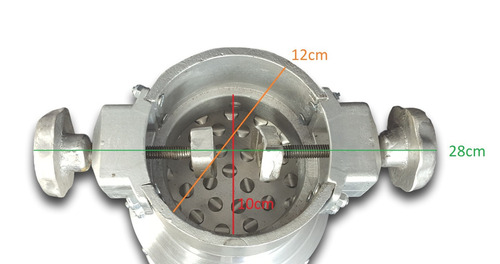 Abafa Corta Chamas Universal 120mm Escap Decarreta Caminhões