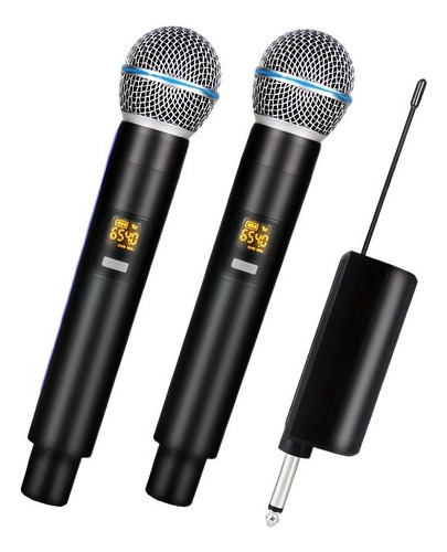 Micrófono De Mano Dinámico Dual Profesional Para Cantar