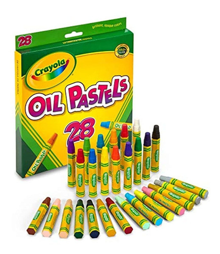 Crayolas Oil Pastels, Caja De 16, 1-set, 1 Paquete