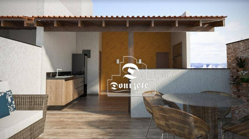 Cobertura Com 2 Dormitórios À Venda, 58 M² Por R$ 275.000,00 - Jardim Utinga - Santo André/sp - Co11761