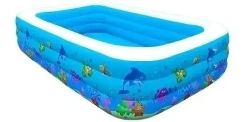 Piscina Inflable  Verano Diversion Grande 210x150x60cm