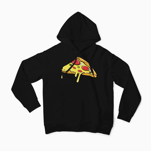 Imagen 2 de 6 de Dúo De Sudaderas Para Pareja - Novios - Pizza Corazón