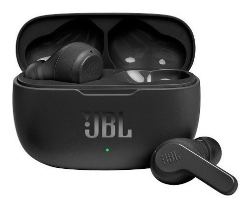 Auriculares Inalámbricos Jbl Wave 200tws Negros In-ear Mic